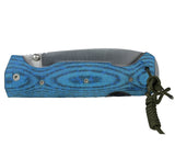 Miguel Nieto Folding Knife Fighter Plus Katex Blue | 9.5cm