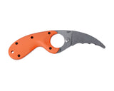 CRKT Kommer Bear Claw Veff Serrated Fixed Knife | Orange