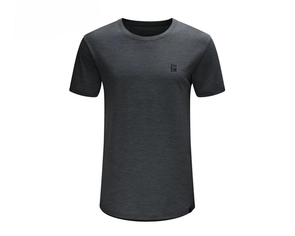 Swazi Hoodoo Merino Tee - Iron Sand