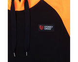 Stoney Creek Kid's Hooded Bush Tee Black/Orange