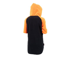 Stoney Creek Kid's Hooded Bush Tee Black/Orange