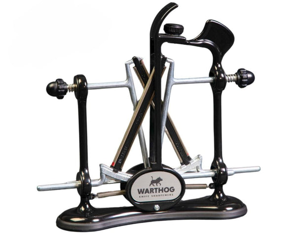 Warthog V-Sharp A4 Sharpener | Rubber Base with Black Finish