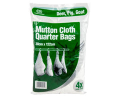 Outdoor Outfitters Mutton Cloth Quarter Bags: 4-Pack