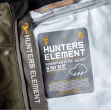 Hunters Element Downpour Elite Jacket: Forest Green