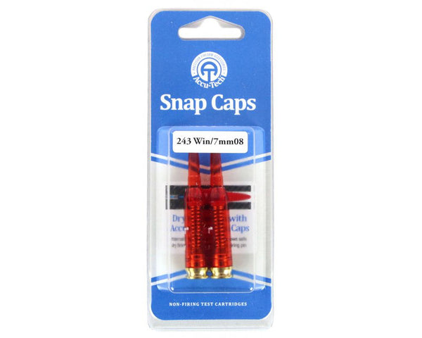 Accu-Tech Snap Caps 243 Win/7mm08 2 Pack