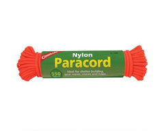 Coghlans Paracord 50ft Neon Orange