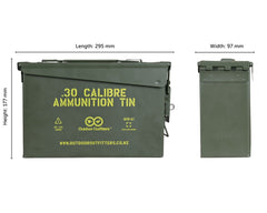 30Cal V2 Ammunition Tin with Padlock Latch