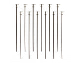 Game On Heavy 400mm Decoy Field Stakes 12 pack